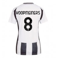 Juventus Teun Koopmeiners #8 Fußballbekleidung Heimtrikot Damen 2024-25 Kurzarm